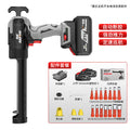Nanwei electric caulking gun - cordless lithium-ion hot melt glue gun for silicone, construction adhesive, soft glue, and hard glue application
