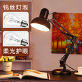 Incandescent tungsten filament eye protection learning full spectrum desk lamp old classic plug-in e27 replaceable bulb warm yellow light