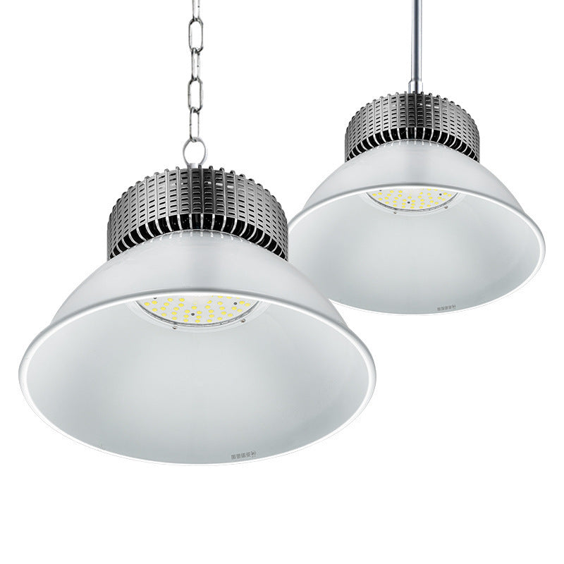 Yaming LED High Bay Light Warehouse Industrial Chandelier Factory Light Thickened Flood Light Highlight Ceiling Light 100w200w