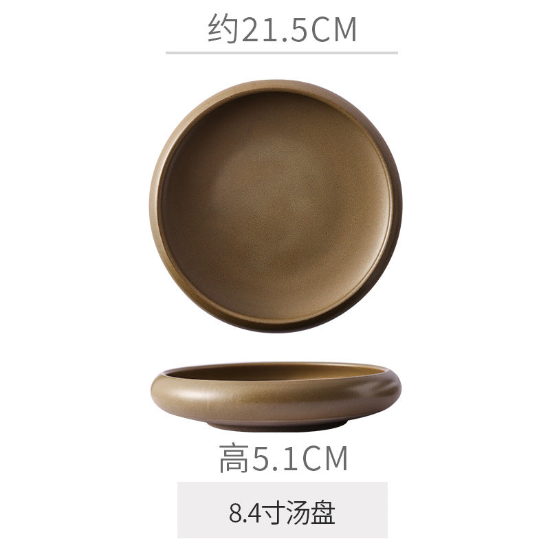 Vintage japanese ceramic bowl - creative & unique design for home use, restaurant-grade rice bowl, snack bowl, dessert bowl, salad bowl