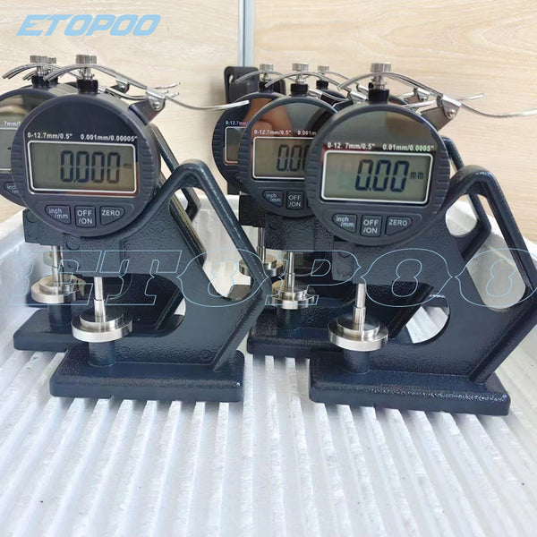 0-12.7 digital percentile thickness gauge, thickness gauge meter 0.001mm paper film fabric leather