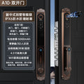 Villa door fingerprint lock waterproof outdoor smart door lock 3d face recognition home remote electronic lock wholesale project