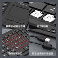 Little kangaroo ds-9808 industrial touch screen cnc cabinet industrial control mouse keyboard suit scissor feet office key