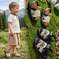 Jiao jiao shoes  summer soft sole non-slip baby sandals, 1-2 years old boys and girls, princess closed-toe infant first walker shoes