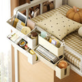 Desk bookshelf classroom storage rack student dormitory hanging basket school side hook storage rack storage handy gadget