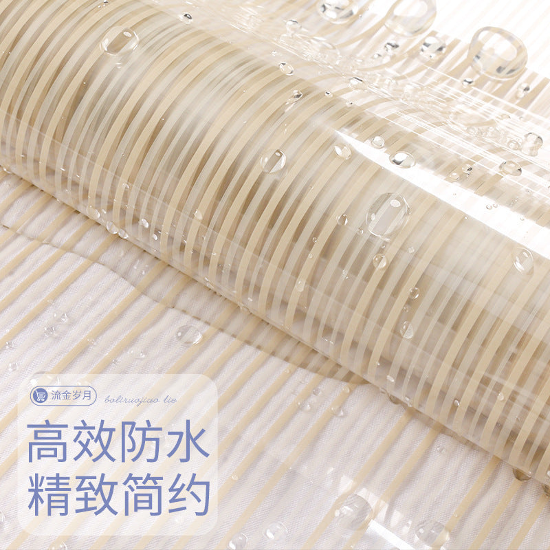 Art glass film with glue Self-adhesive explosion-proof glass film Shopping mall office transparent partition film Factory wholesale