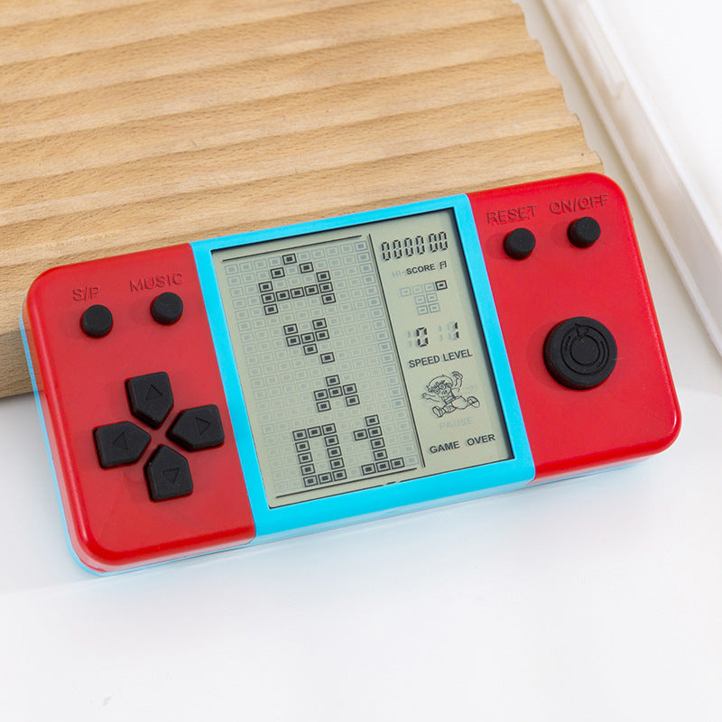 Handheld game console - classic nostalgia 3.5inch - large screen, 26 arcade games - russian electronic game console gift