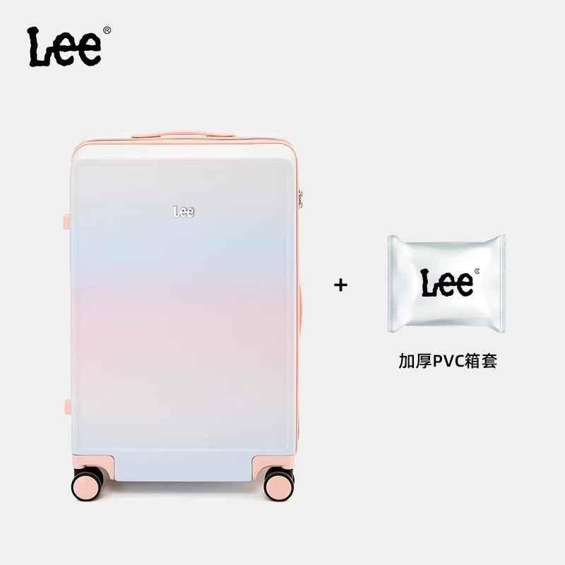 Lee ultra-light suitcase 20-inch boarding case 24-inch trolley case suitcase universal wheel high-value explosion-proof zipper