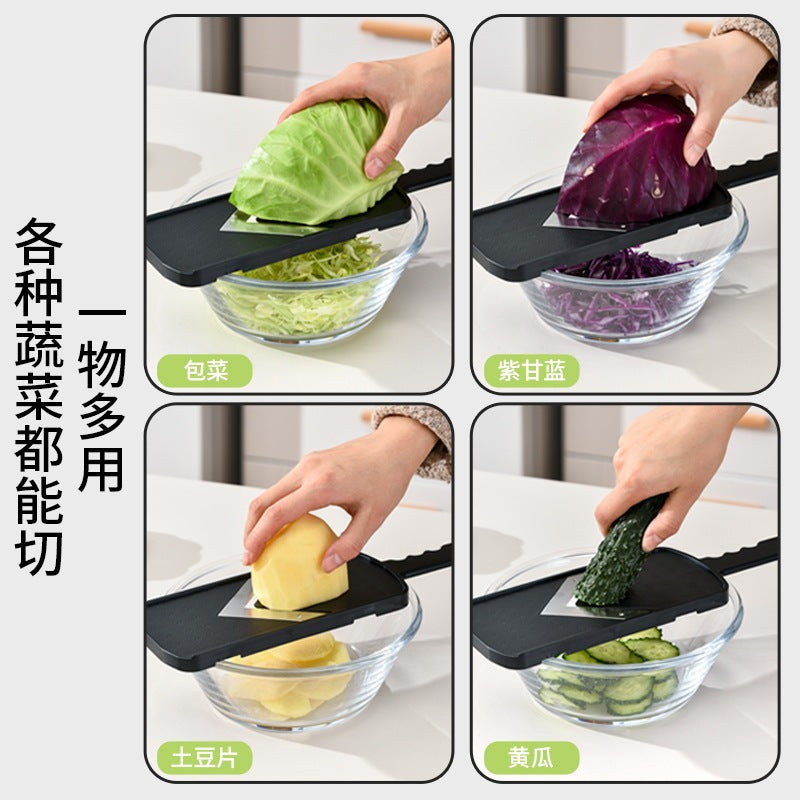 Cabbage shredder purple cabbage cabbage shredder ultra-fine cabbage cutting handy gadget whitelist fcm