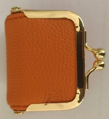 New PU Small Gold Bag Diamond Ring Jewelry Bag Mini Ring Necklace Earrings Jewelry Box Coin Change Bag