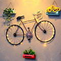 Loft industrial style wall decorations indoor wall bar creative iron bicycle soft decoration pendant