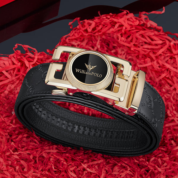 Emperor Paul Men's Belt Trendy Versatile Premium Business Belt Men's Leather Belt Men's New Wholesale