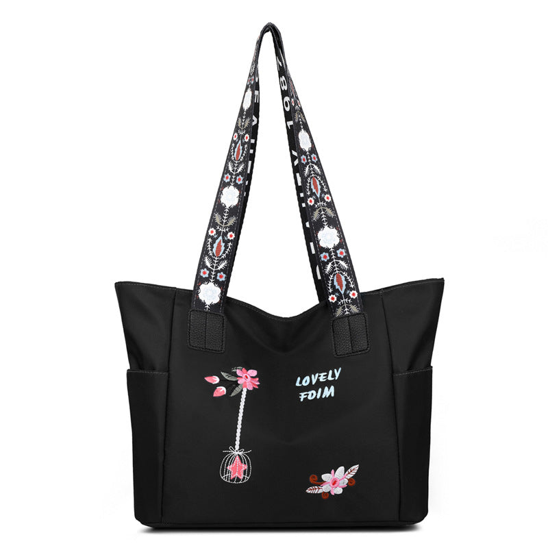 new arrival shoulder bag fashionembroidersatchel bag casual lightweight large capacity bag ladieswear bag dropshipping