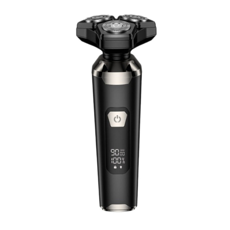 magnetic blade electric shaver for men - 4-in-1 kit, full body washable, rechargeable razor