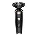 magnetic blade electric shaver for men - 4-in-1 kit, full body washable, rechargeable razor