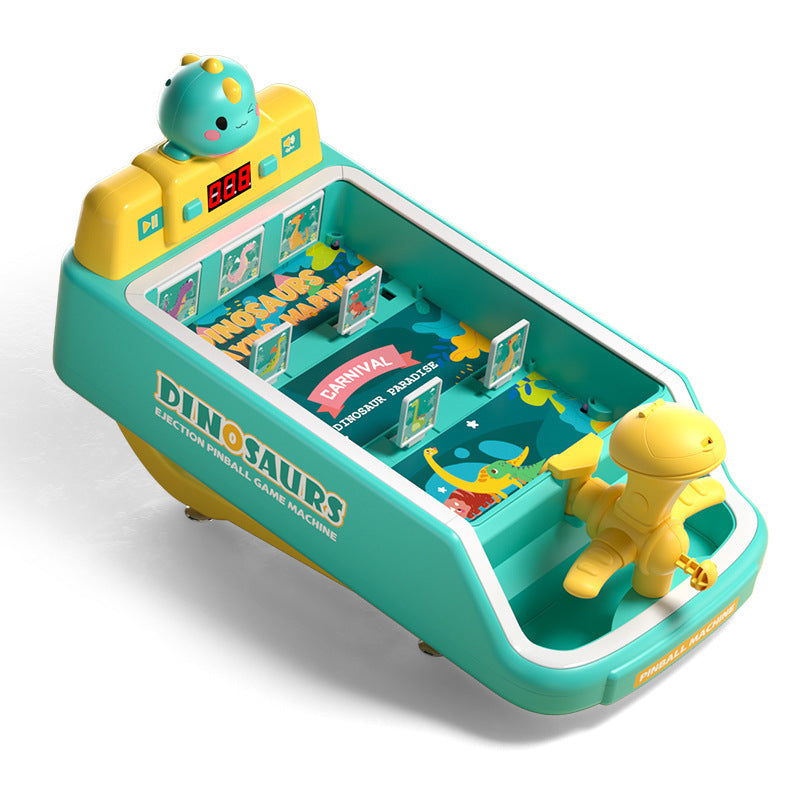 Ruijues cross-border new marble game machine shooting kids educational toys early education boys kids cool sound and light