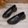 plus sizenew arrivalsense of design slip-on loafers women's retro british style pleated slip-on flats wholesale