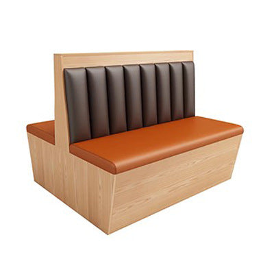 Customized catering booth sofa tea restaurant noodle shop snacks fast food milk tea burger shop plate sofa table and chairs