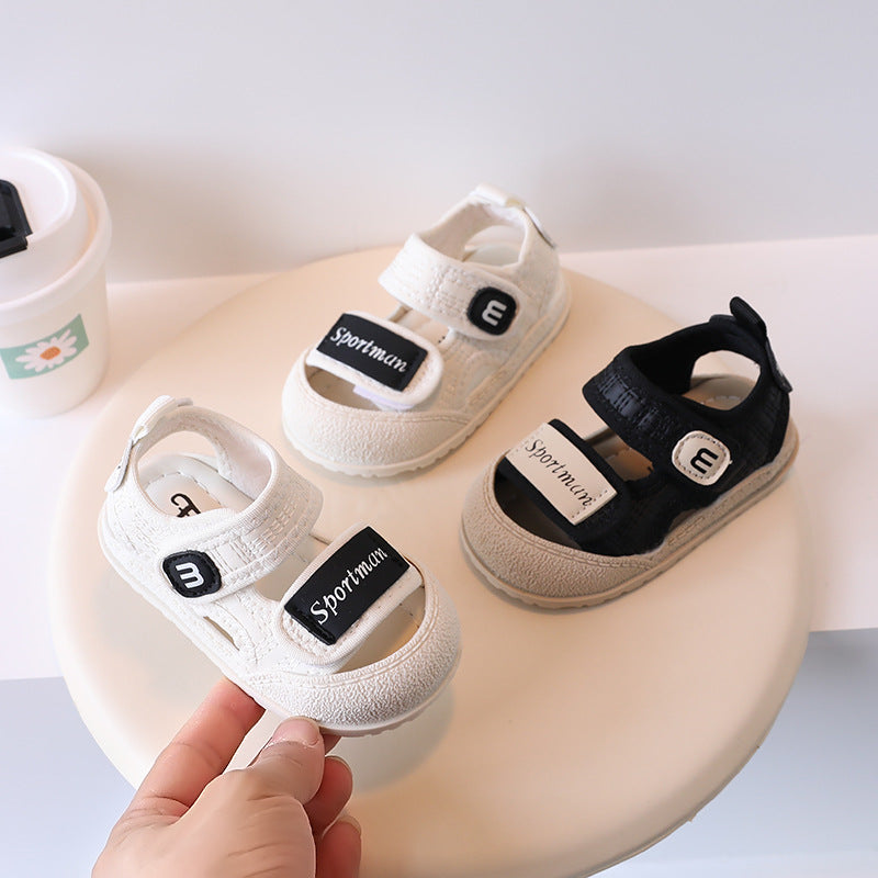 Kids' summer sandals & athletic sandals - new  styles: boys' casual beach shoes & girls' soft-soled prewalker sandals