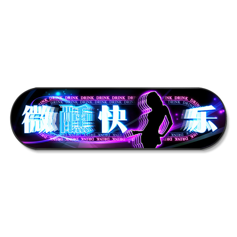 KTV room background wall lighting painting bar private room hanging painting leisure club theme decoration tavern mural