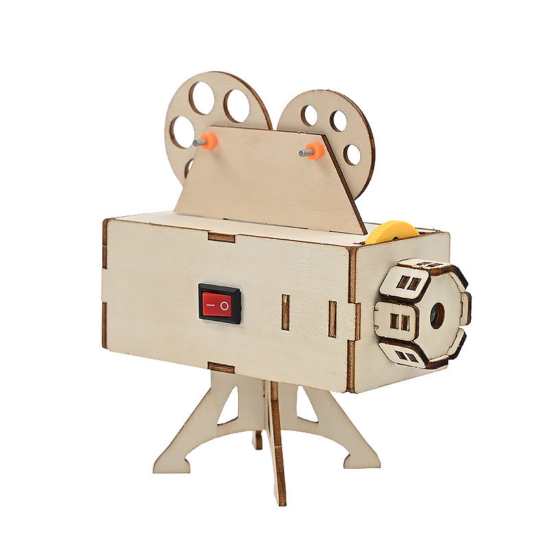Projector, tech gizmo for elementary school students STEAM education Optical imaging Science experiment Material package