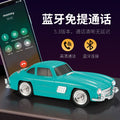 Mercedes-benz retro car model bluetooth speaker - wireless calling, deep bass, mini speaker, high volume, dual speakers