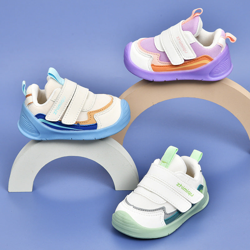 Toddler shoes for boys, spring and autumn, 0-1-2 years old, soft sole infant shoes, children's shoes, infant and toddler shoes for girls