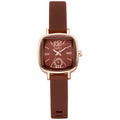 Ouki new tiktok cross-border high-value in-stock square watch silicone strap student watch women's watch wholesale