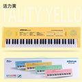 Children's beginner electronic piano, 61-key keyboard, multifunctional musical toy for boys and girls, electronic keyboard with microphone