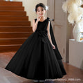 Kids dress princess dress cross-border classy style flower girl host piano performance costume girldresspersonalized