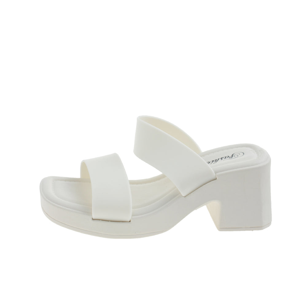 hot-selling new high-heeled slippers for women, summer outdoor wear, height-increasing non-slip double-strap sandals, women's fashionable wedge heels
