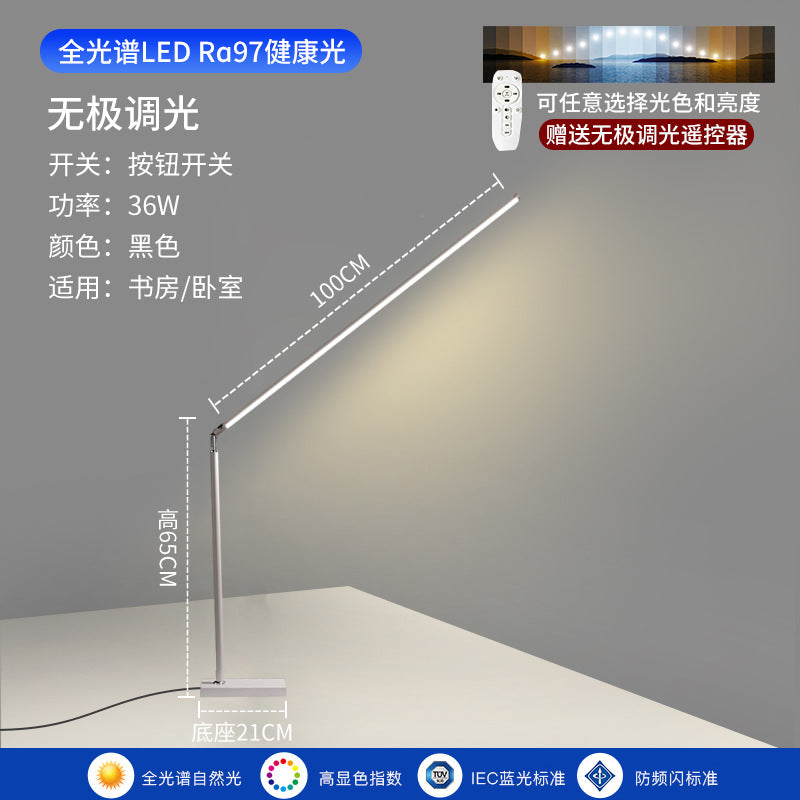 Kids' desk lamp - study light, reading lamp, writing lamp - smart eye protection led for students, dorm room, bedside table