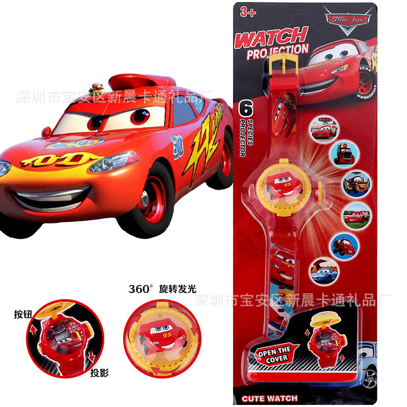 2025 new children's light-up spinning top watch - flashing creative rotating top watch - kindergarten small gift toy