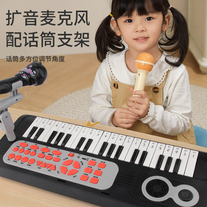 Kids' 37-key electronic keyboard piano - musical instrument toy for beginners, multifunctional, perfect gift