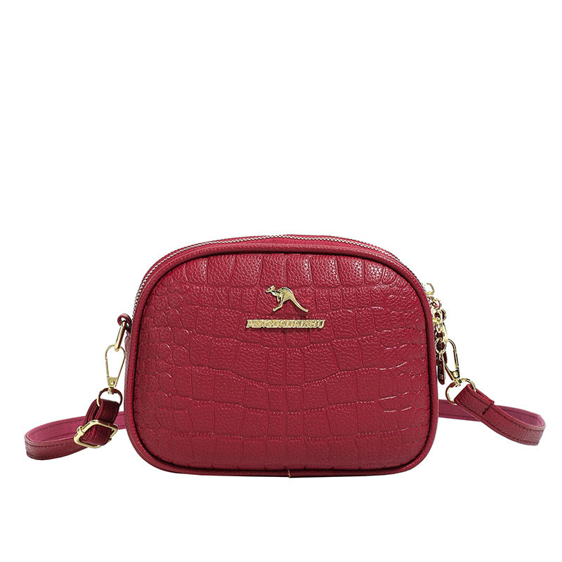High-end fashion bag for women new arrival2026 coin purse crossbody bag cross-border women's bag spring and summer pure color small square bag