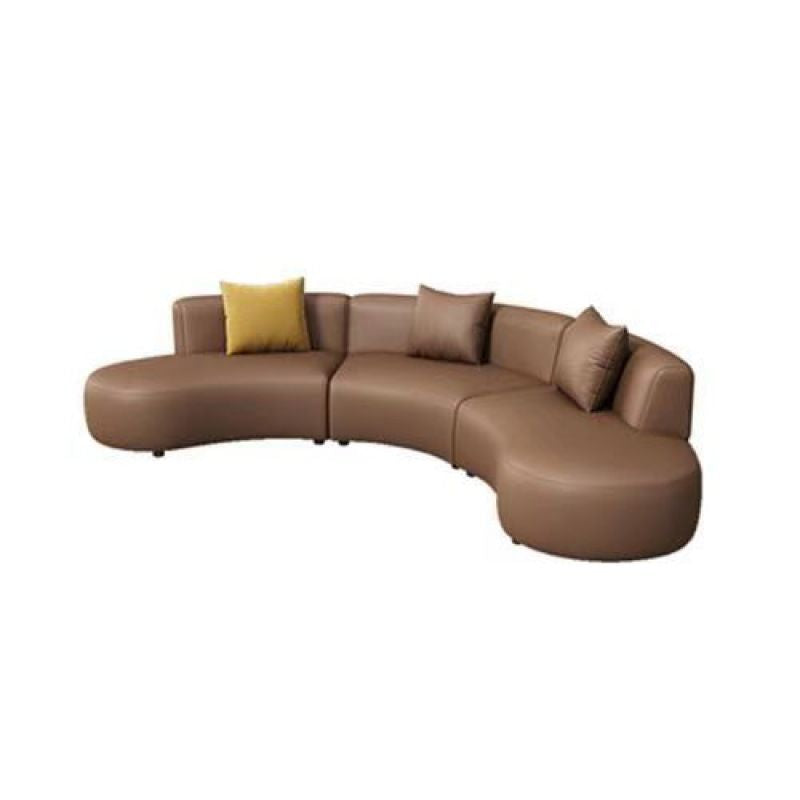 Hotel lobby hall semi-circular arc-shaped reception coffee table sofa sales office reception area new chinoiserie commercial place