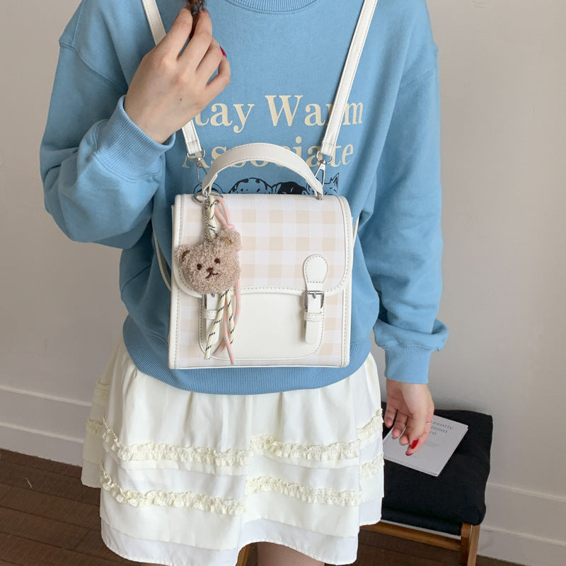 Cross-border backpack women's fashion versatile niche design casual Korean version student class schoolbag lightweight travel backpack