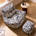 Graffiti lazy sofa bean bag sofa popularins living room bedroom kids sofa single balcony leisure lounge chair