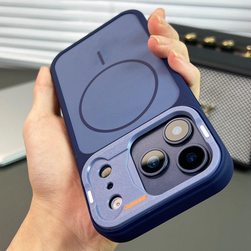Large window changes in seconds to 17 imitation original magnetic suction apple iphone17promax high-end mobile phone case apple 11 cross-border