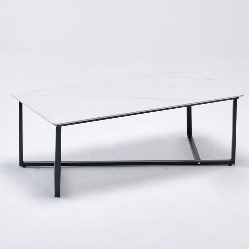 Italian style coffee table, minimalist modern living room creative rock slab tea table dining table, geometric coffee table - perfect for small spaces