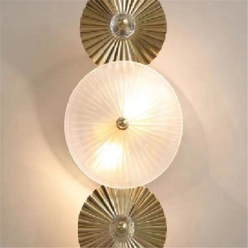 New arrivalaccessible luxury crystal wall lamp popular bedside living room background wall corridor aisle casualclassy wall lamp