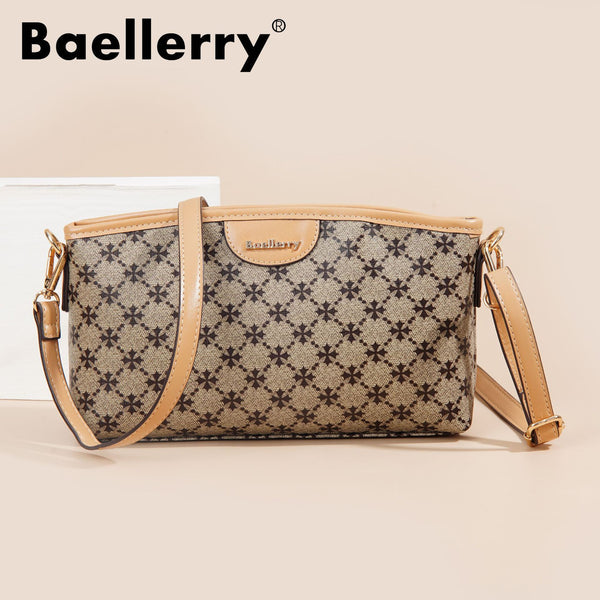 Women's small messenger bag baellerry new  light luxury fashion shoulder women's bag versatile zipper mobile phone bag