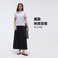 Draped loose culottes for women spring and summer thin lazy casualloose pantseleganthigh waist yoga dance pants d26054
