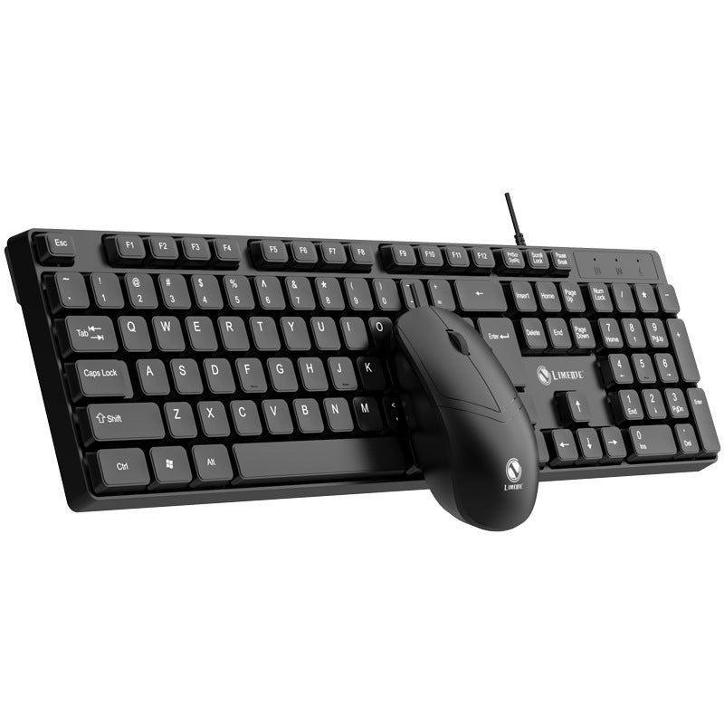 Wholesale power magnesium t15 office wired keyboard and mouse combo - usb office keyboard and mouse universal assembly and delivery