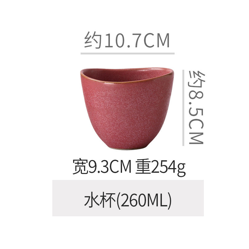 Vintage & unique shaped ceramic dinnerware - stylish plates for restaurants & home use - creative fruit, salad, rice & noodle bowls