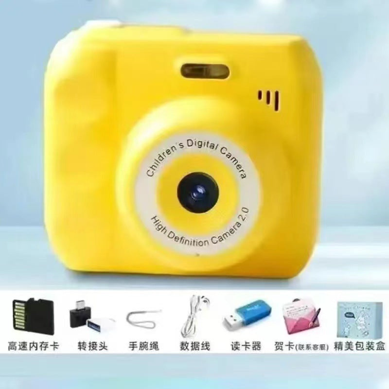 High definition dual camera cute digital camera campus student party can take pictures upload mobile phone camera one piece free shipping