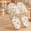 Couple's bath slippers - non-slip, water-resistant, indoor home slippers for men and women - super comfortable, bathroom-friendly, and perfect for lounging