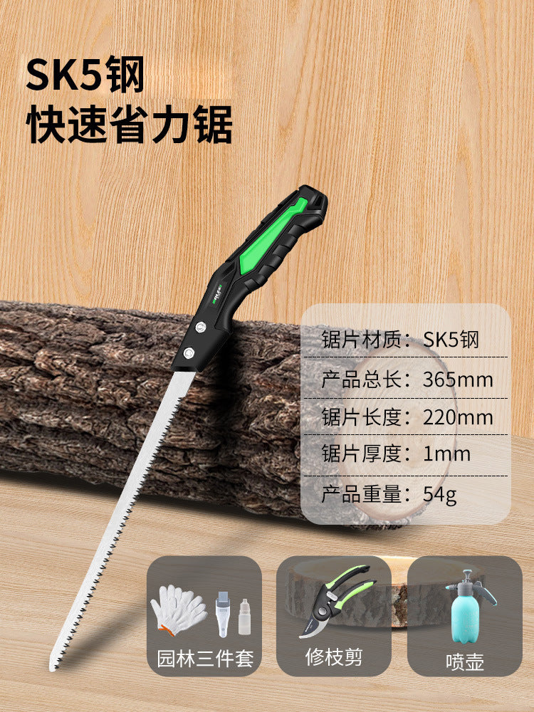 Baolian hand saw household hand saw sawing tree wood tools fast garden saw woodworking saw cutting saw