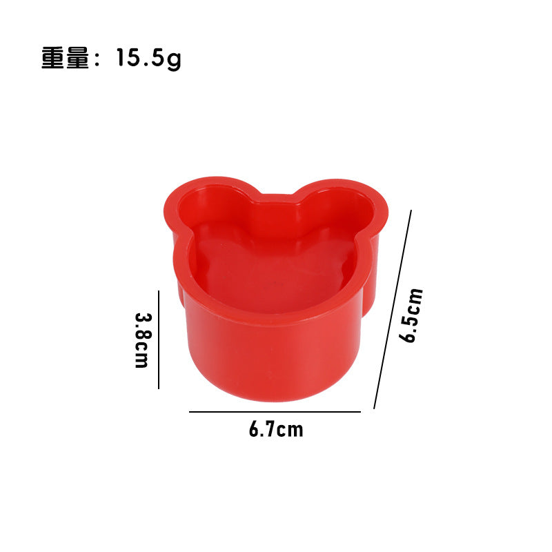 diy creative sushi rice ball molds - kids' rice molds, cartoon-shaped kitchen baking, home use bento molds