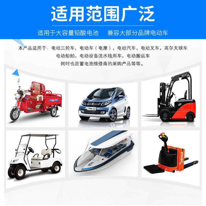 Electric tricycle and four-wheeler charger, 48v 60v 72v 12a 15a 18a new energy vehicle charging station
